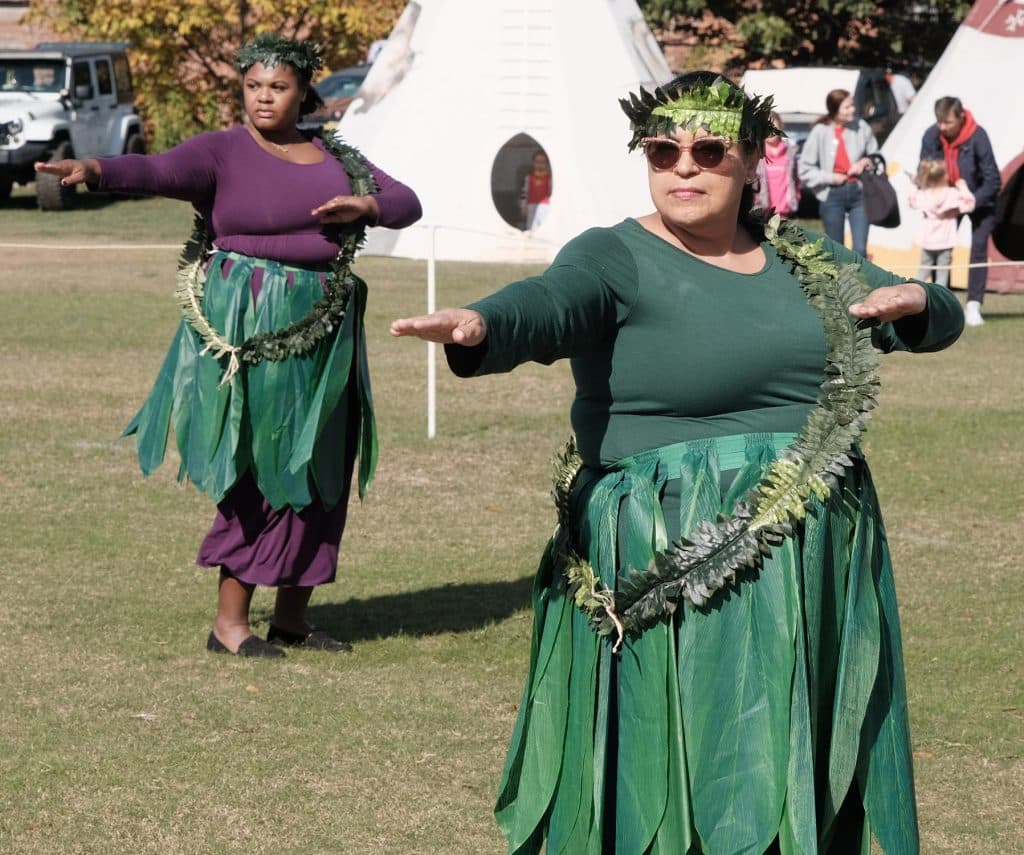 Powwow held by First Voices Festival on Muscogee Land