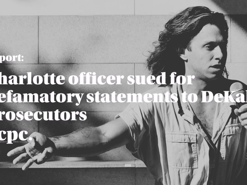 Report: Charlotte officer sued for defamatory statements to DeKalb prosecutors