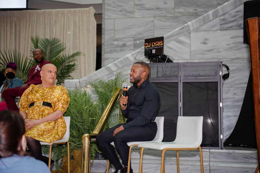 SnapCo. Communications Director speaks on a panel about his experience as a trans person. 