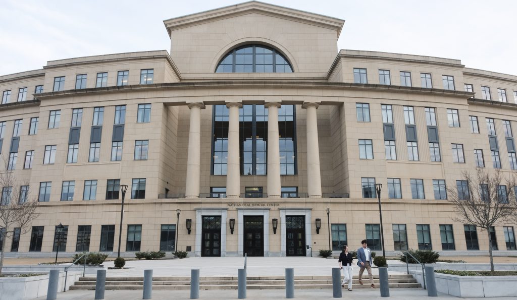 The Nathan Deal Judicial Center, which houses the Georgia Court of Appeals.