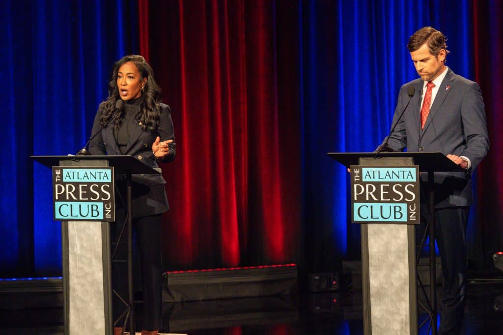 AI, Flock and data centers dominate Georgia's electoral debates