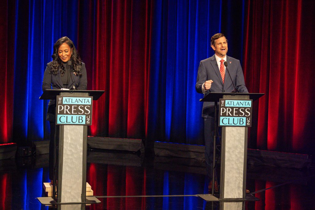 AI, Flock and data centers dominate Georgia's electoral debates