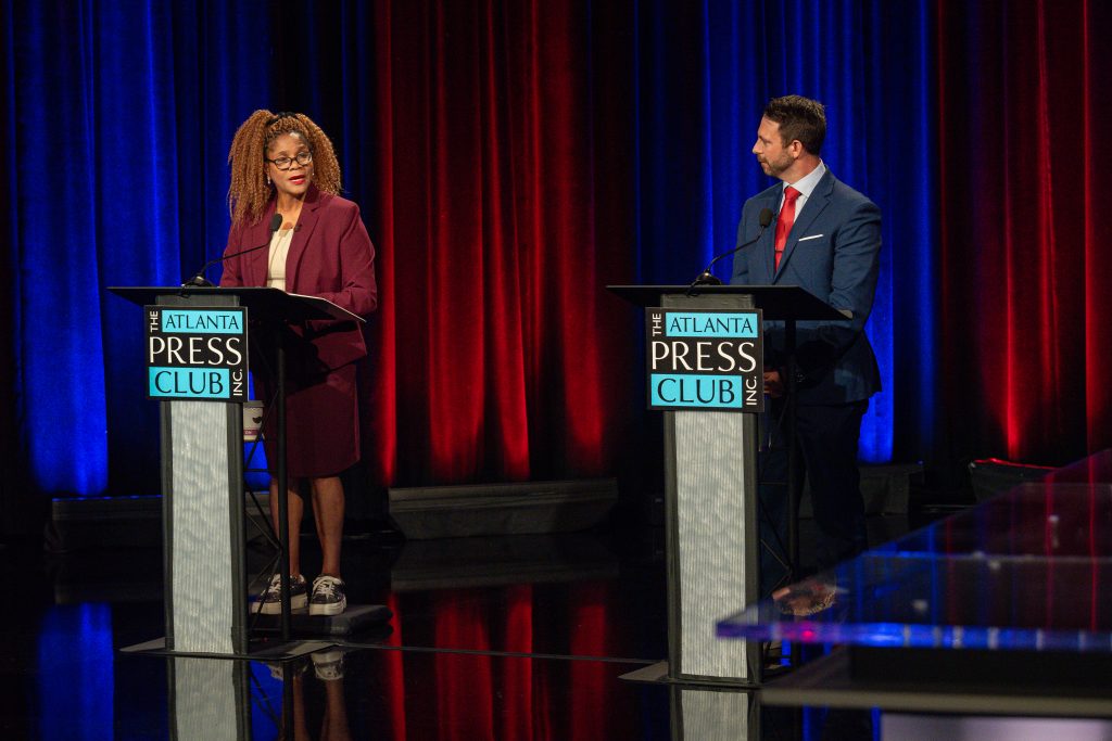AI, Flock and data centers dominate Georgia's electoral debates