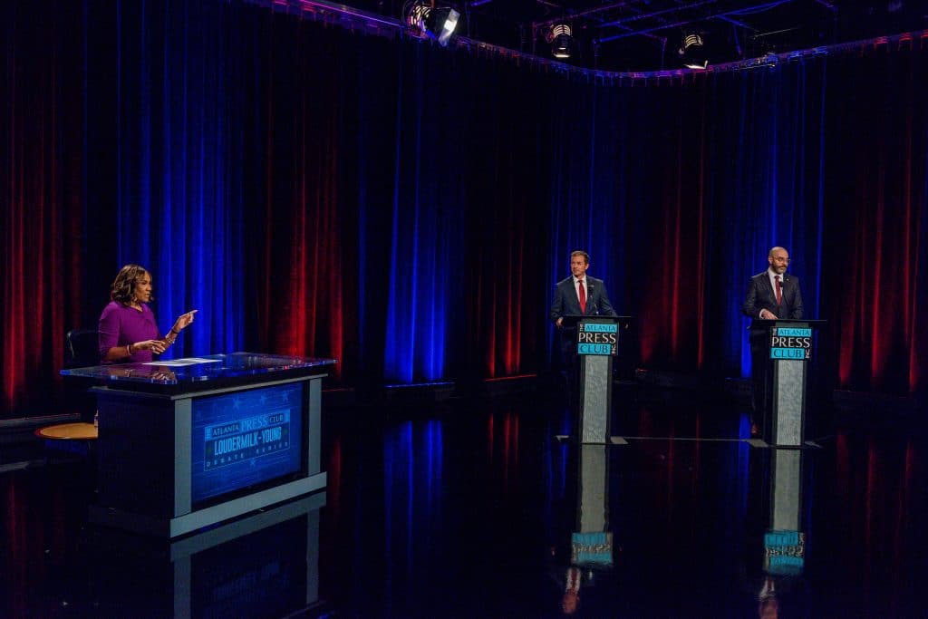 AI, Flock and data centers dominate Georgia's electoral debates